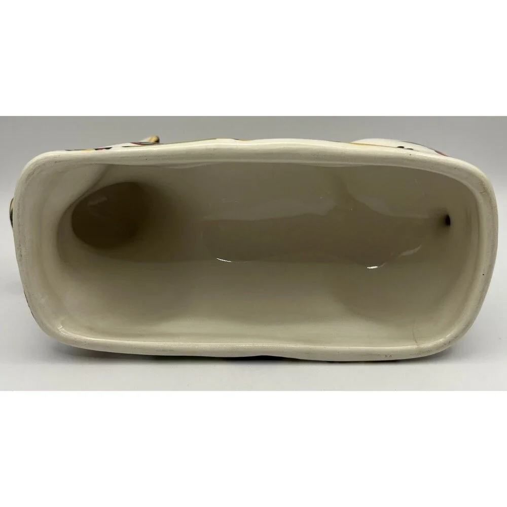 Espana Lifestyle Bocca ceramic cow shaped covered butter dish 8x5 in